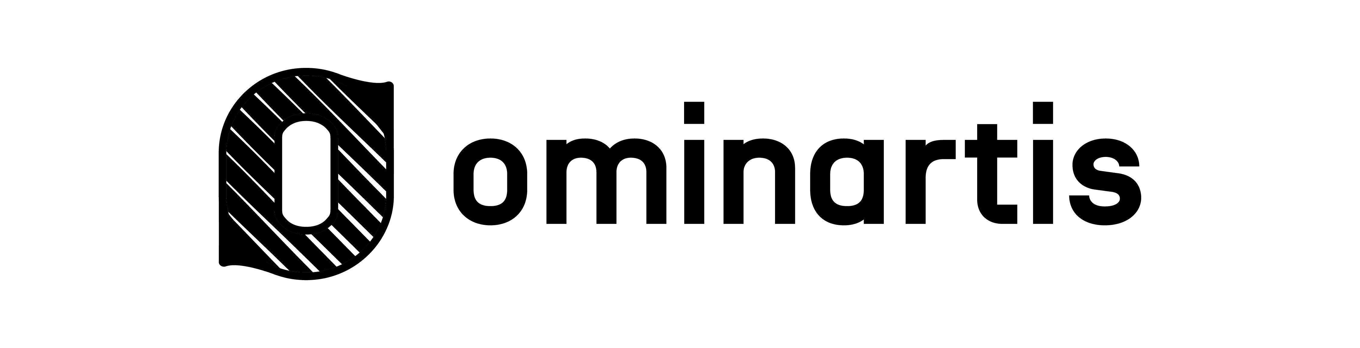 Logo ominartis texte / icones